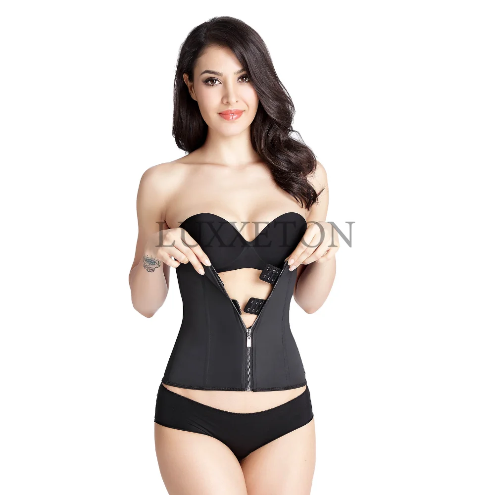 

Latex Waist Corset Trainer Sauna Sweat Sport Girdle Body Shapers Women Weight Loss Lumbar Shapewear Workout Trimmer