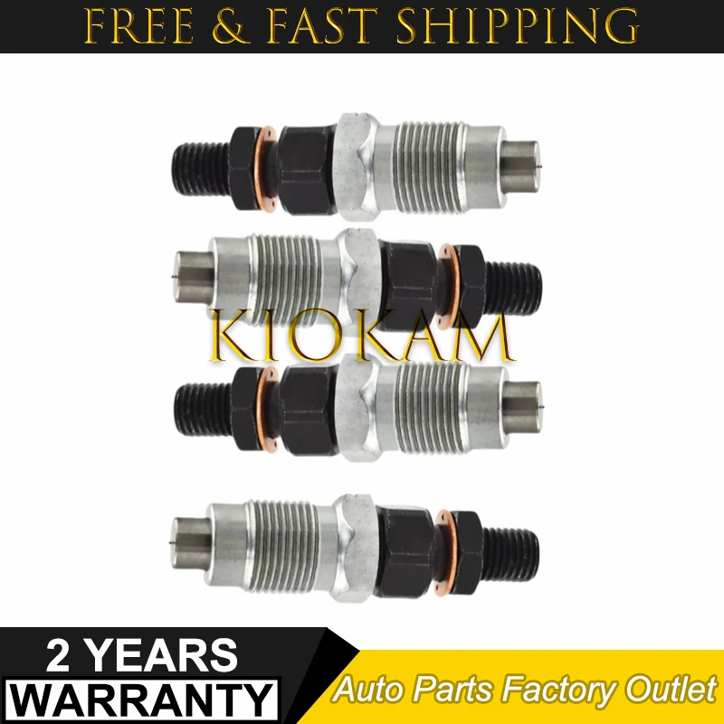 16454-53905 Высококачественный комплект топливных форсунок из 4 шт. для двигателя Kubota