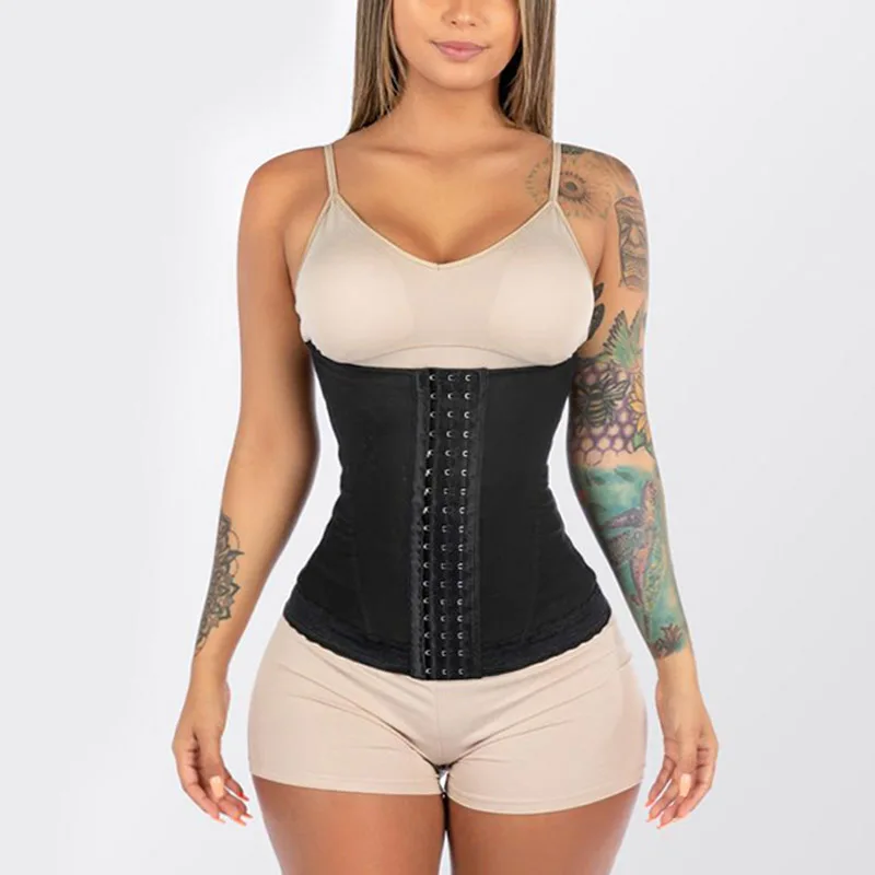 

Everyday Waist Trainer Black belly reducing strap Postpartum Girdle Waist Shaper For Women Body Shaping Straps Tightens Belly
