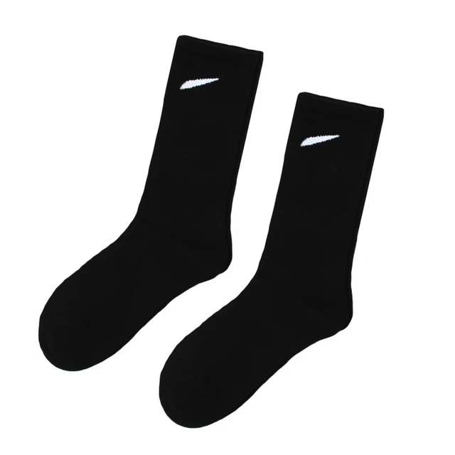 Korean Version of Pure Color High Tube Sports NK Socks Men and Women Cotton Socks Wild Ins Tide Socks