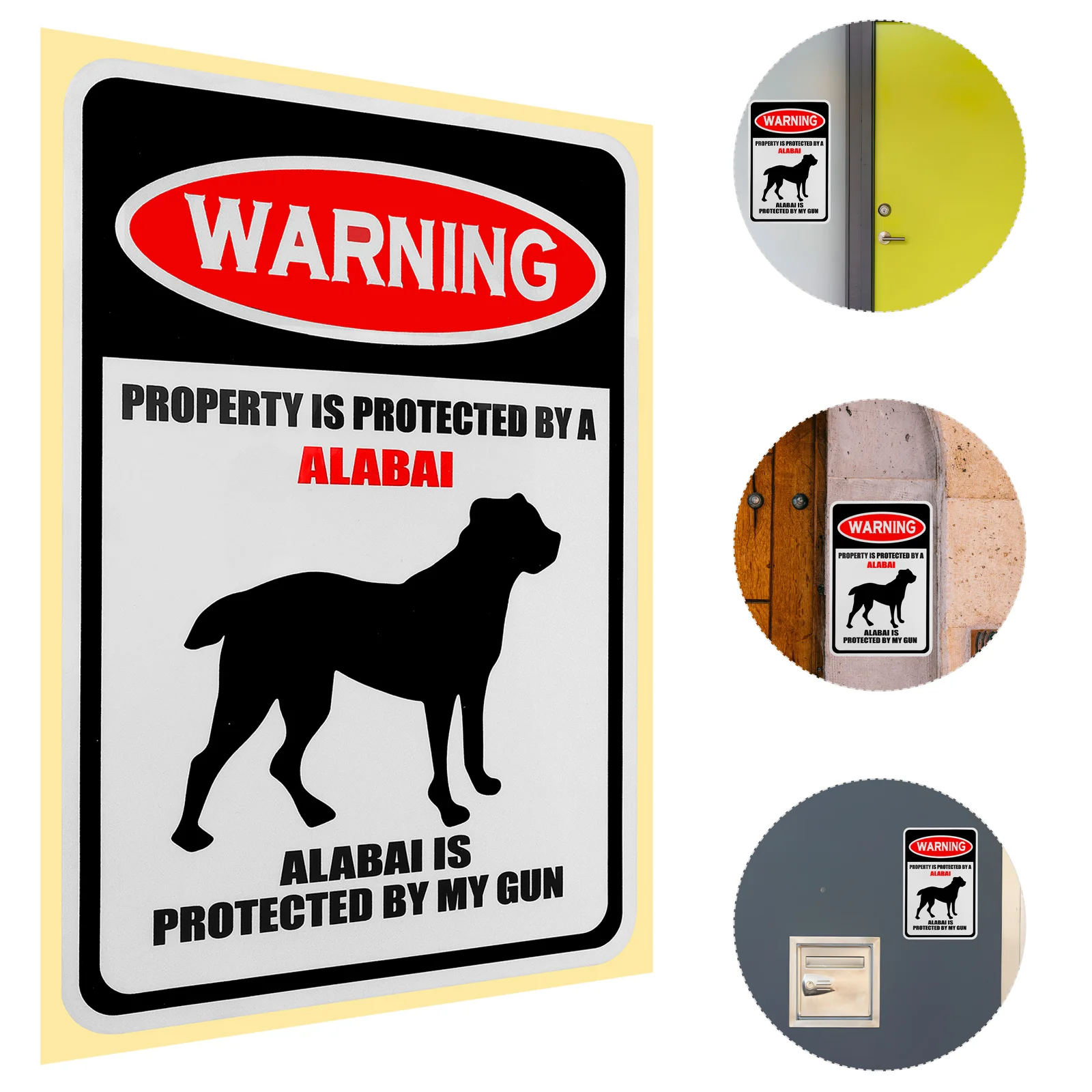 

2 Pcs Funny No Trespassing Signs Trespassing Warning Sign Beware The Dog Warning Sign Is Property Protection Notice