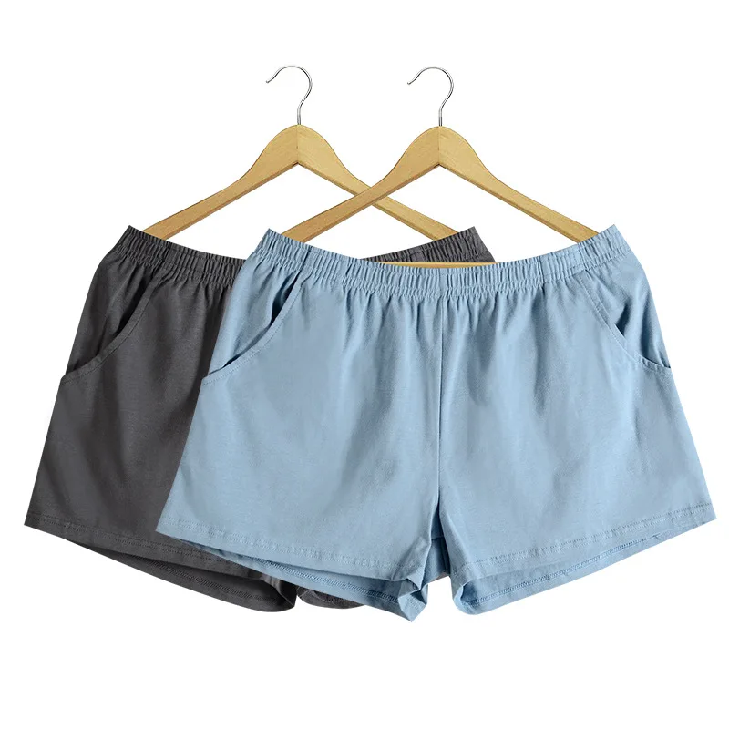 Homewear Men's Arrow Shorts Pants Summer Cotton Loose Panties Men's Boxers Hombre Shorts Youth Breathable Sleepwear Pants Cuecas