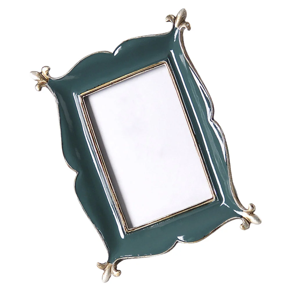 

1pc Retro Photo Frame 6 Inch Picture Frame Creative Photo Holder Desktop Decor