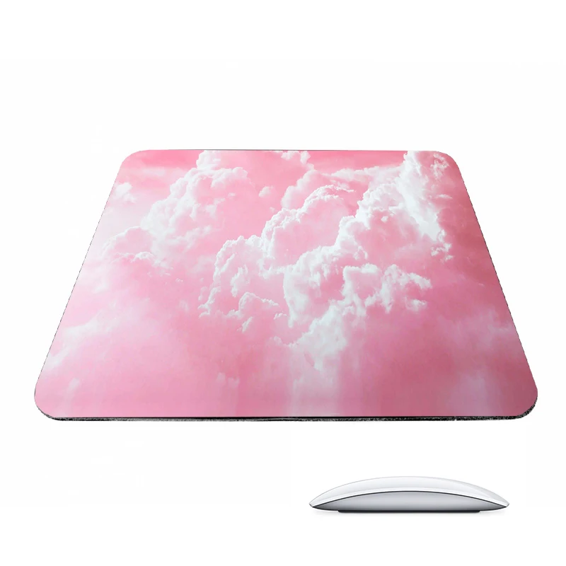 

Desk Pad Mause Purple Cloud Mouse Gamer Mat Pc Anime Keyboard Gaming Mousepad Laptops Accessories Cabinet Mats Computer Mice