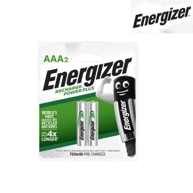 

NEW Energizer Rechargeable Battery AAA Power Plus (700mAh)