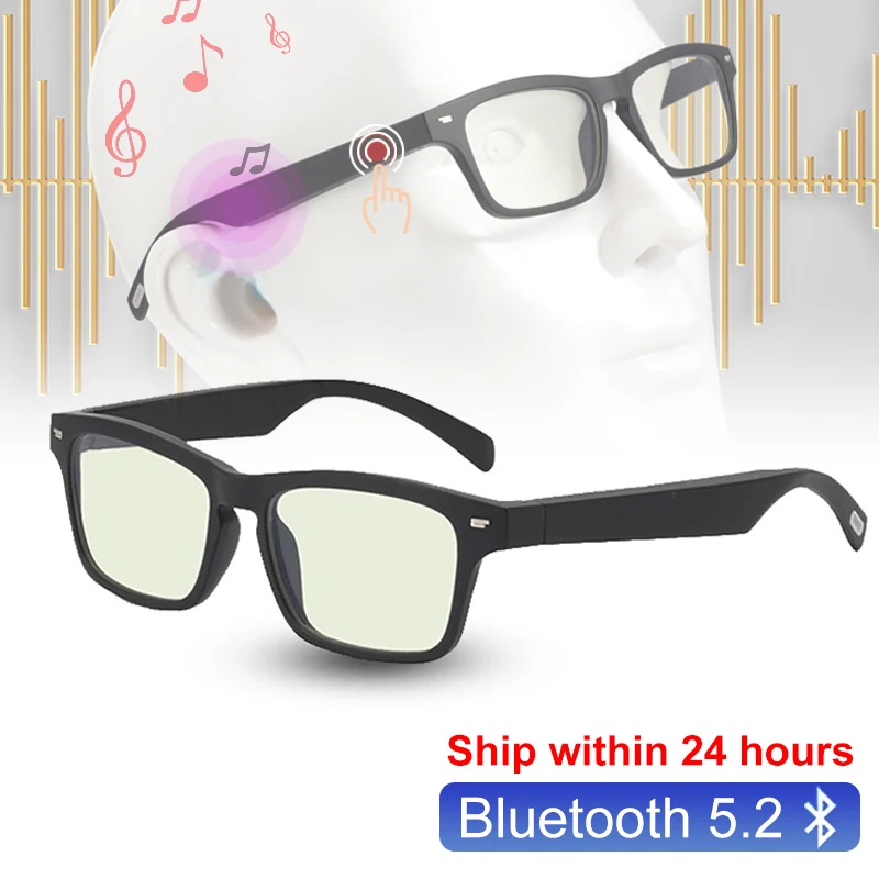 

Смарт-Очки Беспроводные Bluetooth 5,0 солнцезащитные очки уличные умные спортивные очки для звонков и прослушивания музыки с защитой от синего света