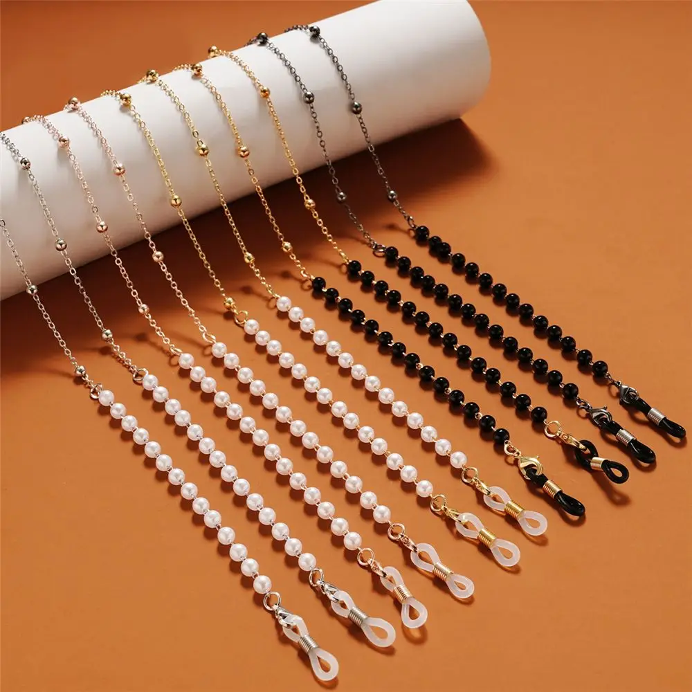 

Fashion Jewelry Eyewear Strap Pearls Glasses Cord Lanyard Eyeglasses Chains Sunglasses Chains Mask Holder Lanyard