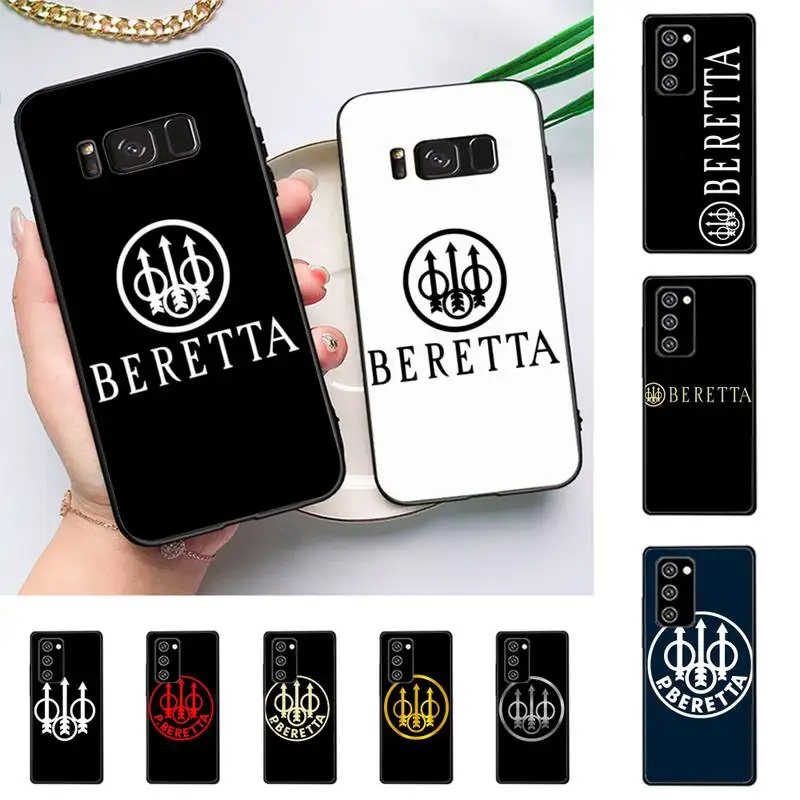 

Gun Beretta Phone Case for Redmi 8 9 9A for Samsung J5 J6 Note9 for Huawei NOVA3E Mate20lite cover