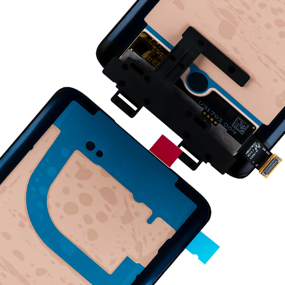 Oneplus 7pro Жк-дисплей С Рамкой 6 67-дюймовый Емкостный Сенсорный Экран Amoled Замена