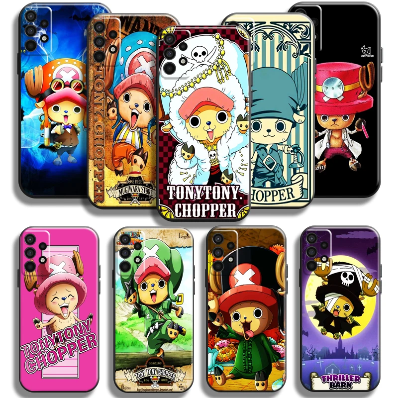 

ONE PIECE Tony Tony Chopper Phone Case For Samsung Galaxy A11 A12 A21 A21S A22 A30 A31 A32 A50 A51 A52 A70 A71 A72 5G Black