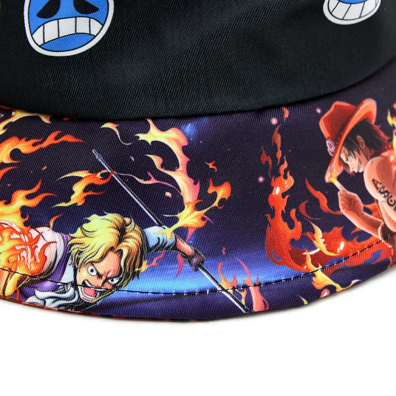 Панама из аниме One Piece Ace Sabo крутая уличная шляпа для косплея летняя