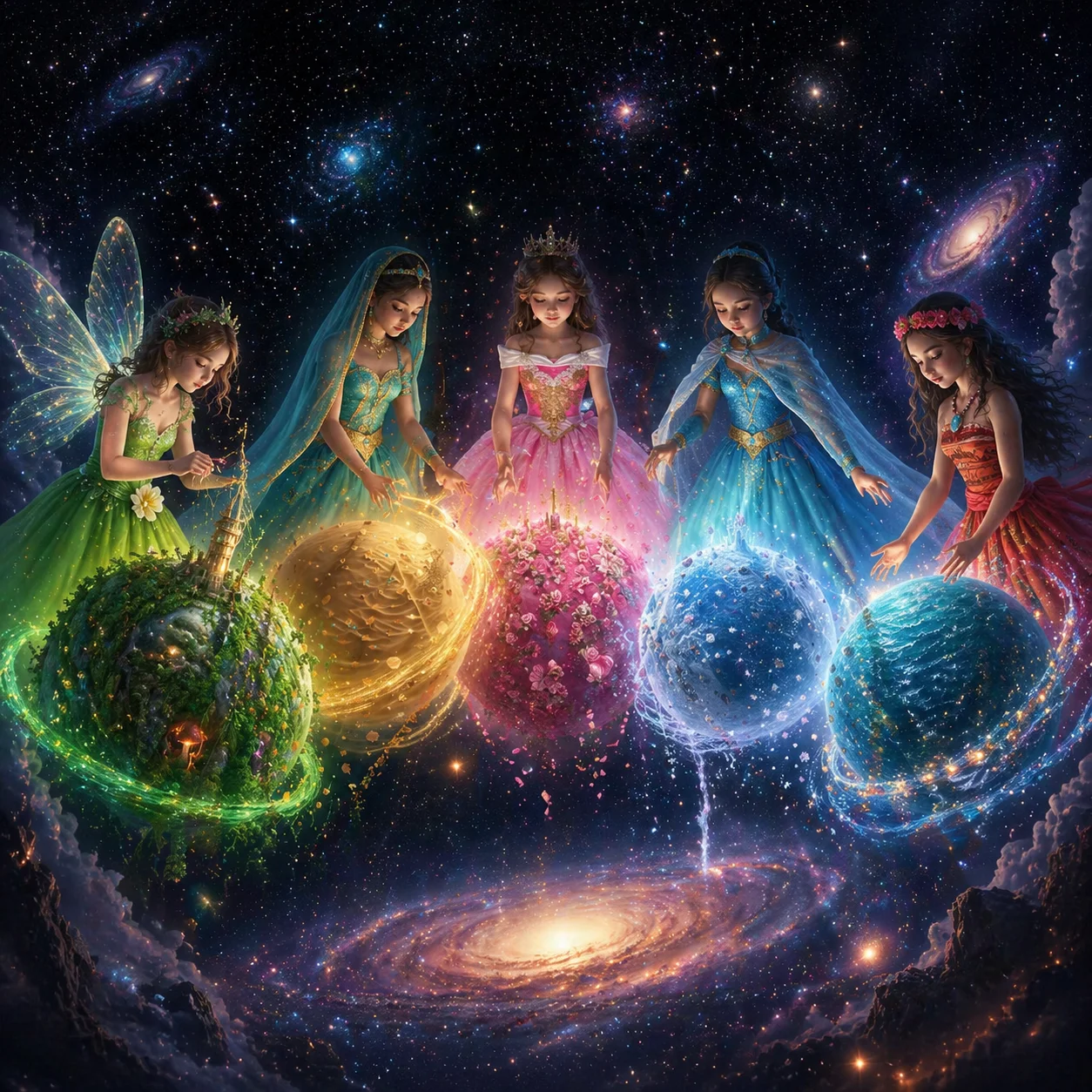 Фото Комплект платьев Muababy Moana Jasmine Elsa Cinderella для девочек, сказочный праздничный костюм на Хэллоуин, карнавал, вечеринку, 2-8 лет, Vestido №1