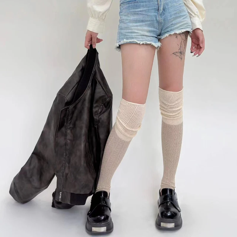 

Зимние, Осенние, полосатые гетры, чулки, женские длинные носки, вязаные, твист, крышка стопы, теплые, вязаные крючком Heap, носки, манжеты для сапог