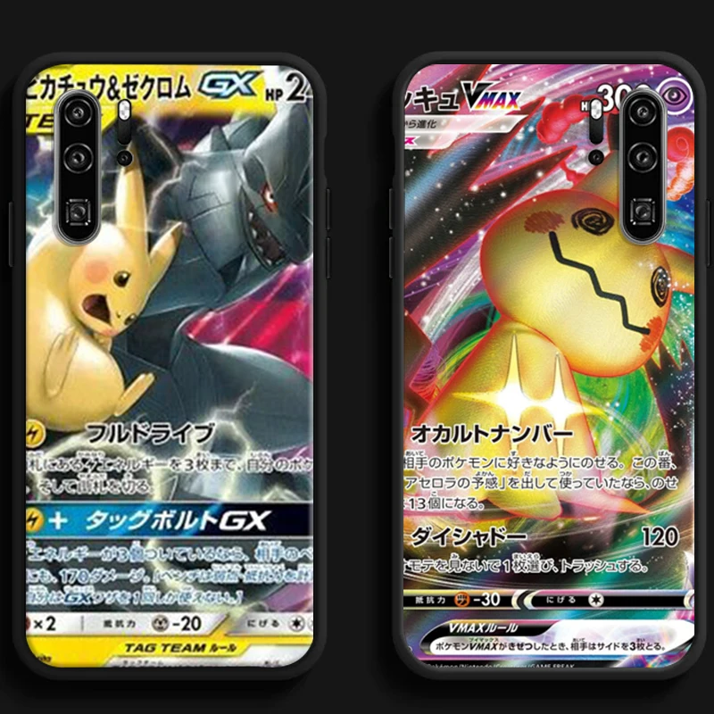 

Pokemon Cute Anime Phone Cases For Huawei Honor Y6 Y7 2019 Y9 2018 Y9 Prime 2019 Y9 2019 Y9A Funda Soft TPU Back Cover Coque