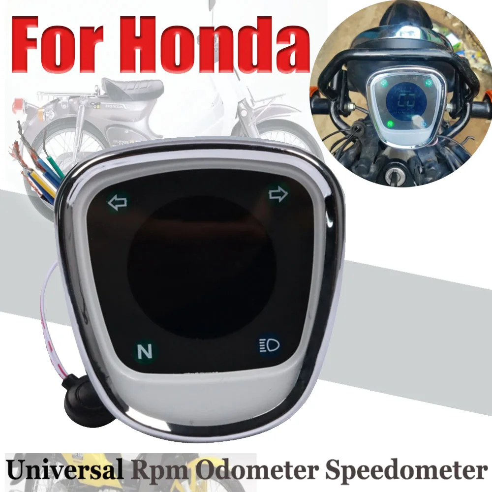 Для Honda Passport C50 C70 C90 PASSPORT C70MK3 Deluxe 50 Запчасти для мотоциклов ЖК цифровой