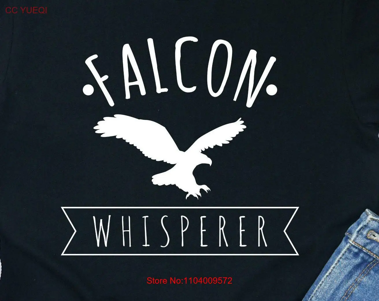 Футболка Falcon Whisperer женская Falconry Lover Falconers с длинными или короткими рукавами
