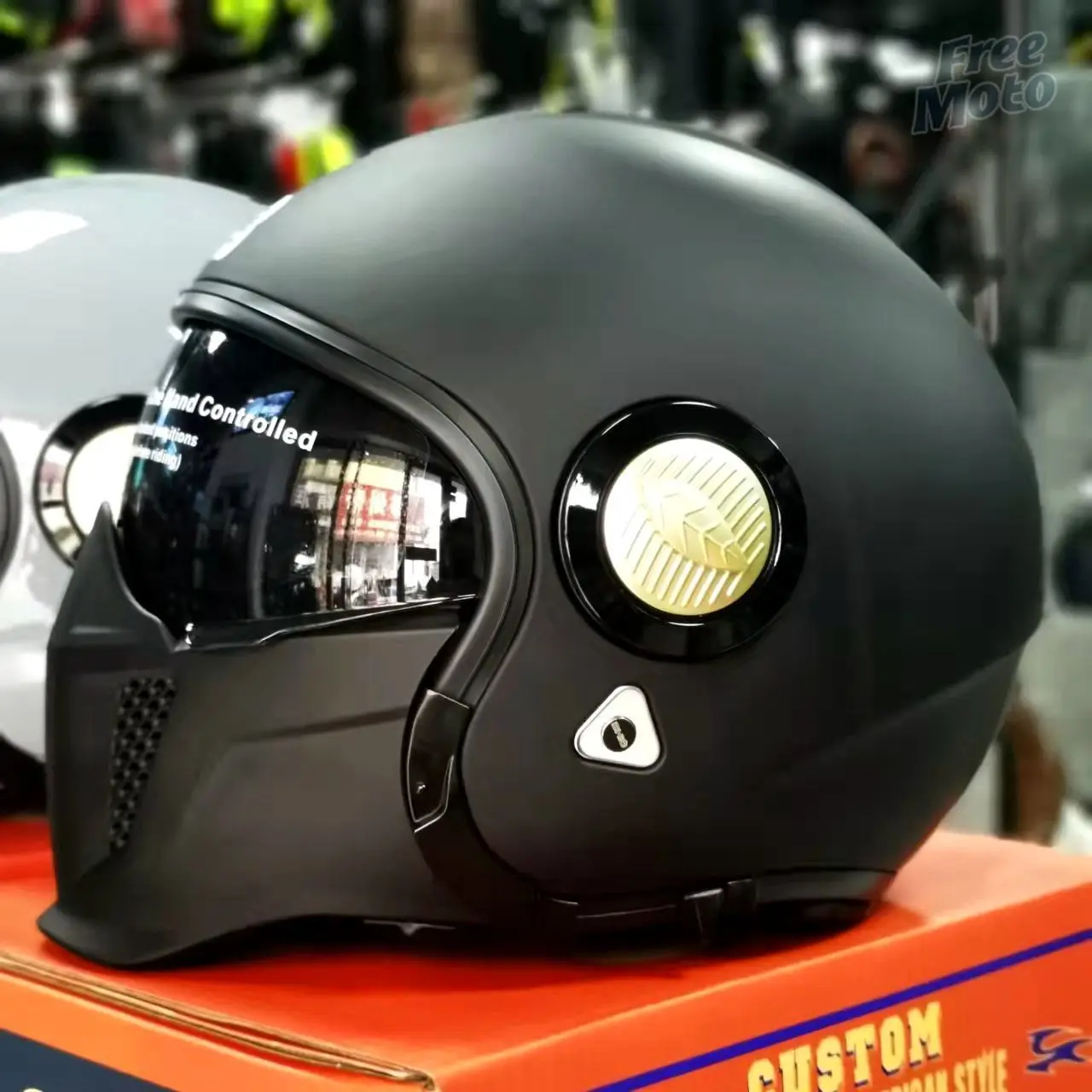 

Мотоциклетный шлем в винтажном стиле для мужчин и женщин, модульные шлемы на все лицо, 4 комбинации, в стиле ретро, одобрен ECE