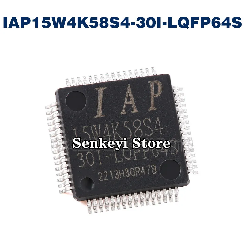 

New original IAP15W4K58S4-30I-LQFP64S Microcontroller IC Microcontroller MCU