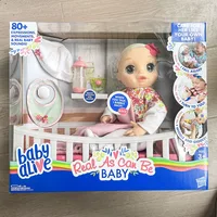 Hasbro Baby Alive Real As Can Be Baby E2352 Kawaii Cute Play House Girls Doll Gifts Toy Model Anime Figures Collect Ornaments