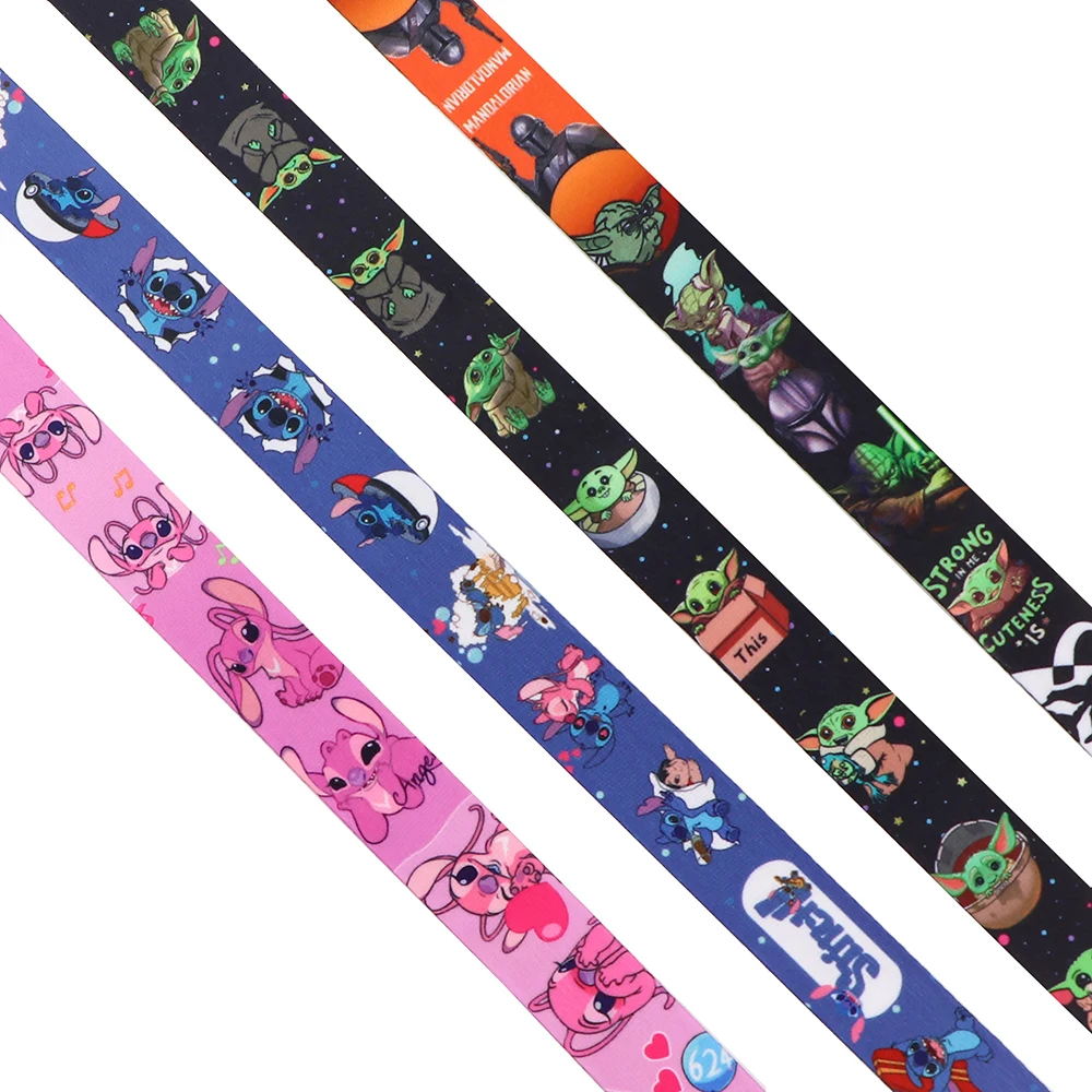 KKZ018 Стич Микки и Минни Звездные войны Универсальный держатель для маски ремешки