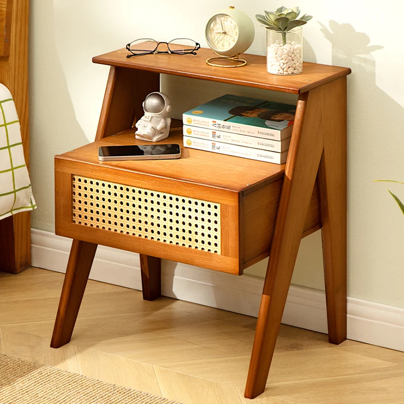 

Storage Bedside Nightstand Drawer Living Room Auxiliary Bed Nightstand Nordic Filing Cabinets De Chevet Home Furniture DX50GZ