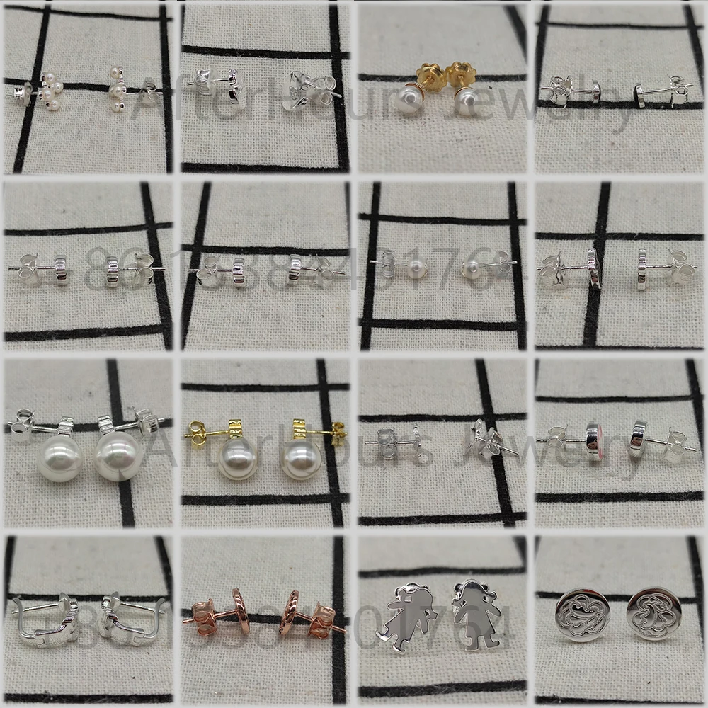 

Новинка 925 г., серебряные милые серьги Joyeria Fina Para Mujer, золотые, детские, милые куклы, медведь, милые серьги, женские модные ювелирные украшения, ...