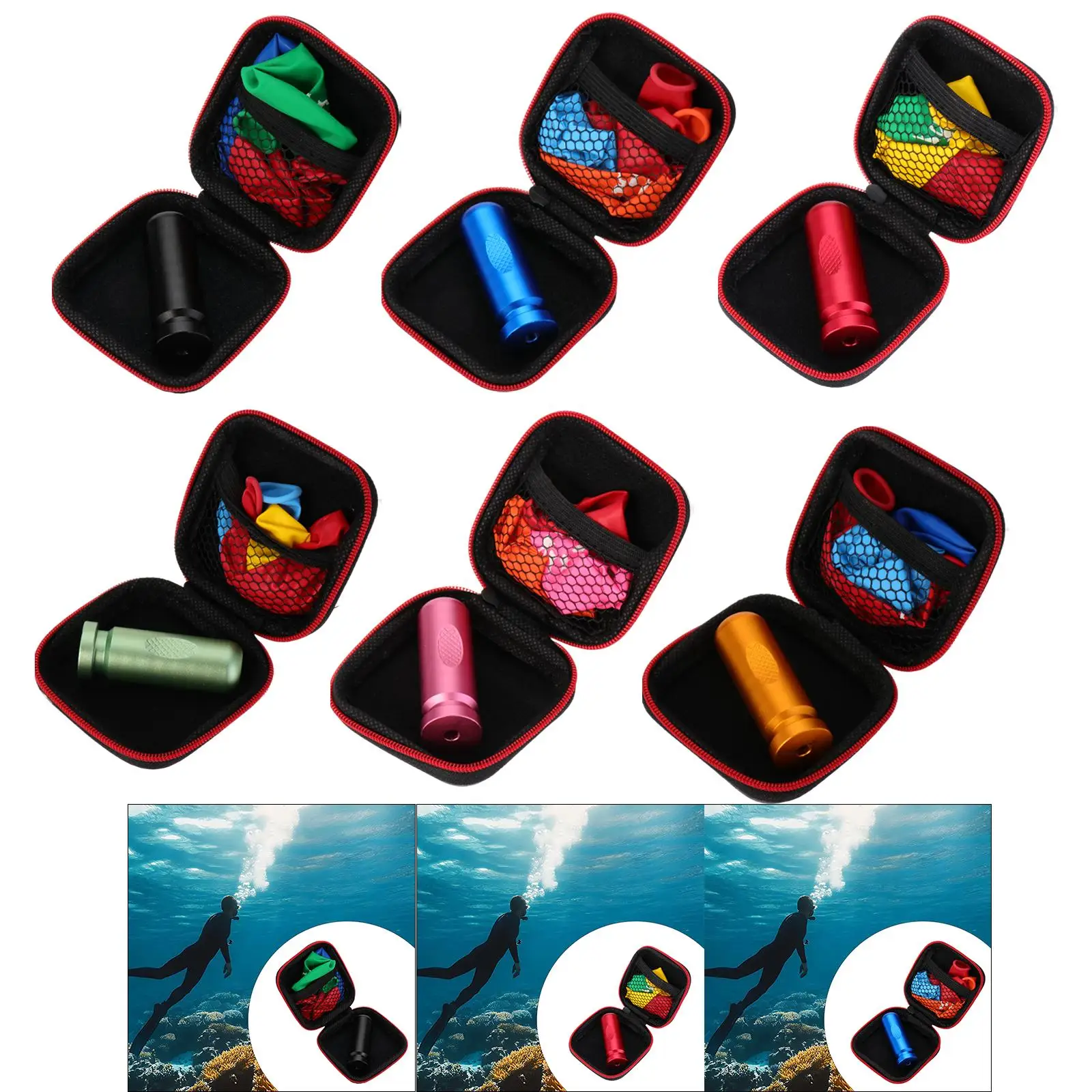 Принадлежности для выравнивания ушей фридайвинга с воздушными шарами