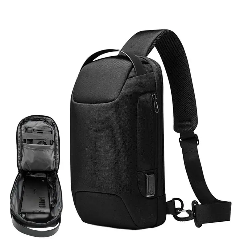 

Waterproof Storage Bag Console Case Shockproof Hard Shell Crossbody Shoulder Chest Backpack Durable Bag Case ForSteam Deck