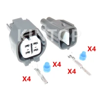 1 set 4 pins 90980 11178 auto male female wire connector 6189 0256 car oxygen sensor wire harness socket for toyota