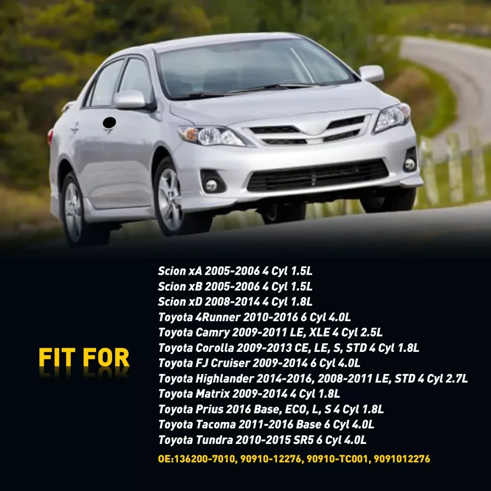 1/5 шт. электромагнитный клапан продувки канистры пара 90910-12276 для Toyota 4Runner Matrix 136200