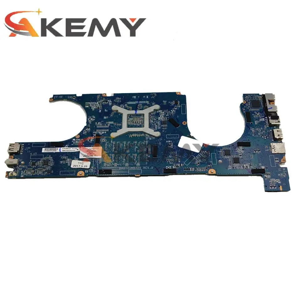 Материнская плата DA0Y0UMBAD0 для HP Elitebook 1040 G4 PC Y0U с процессором I5-7300U 8 Гб ОЗУ 100%
