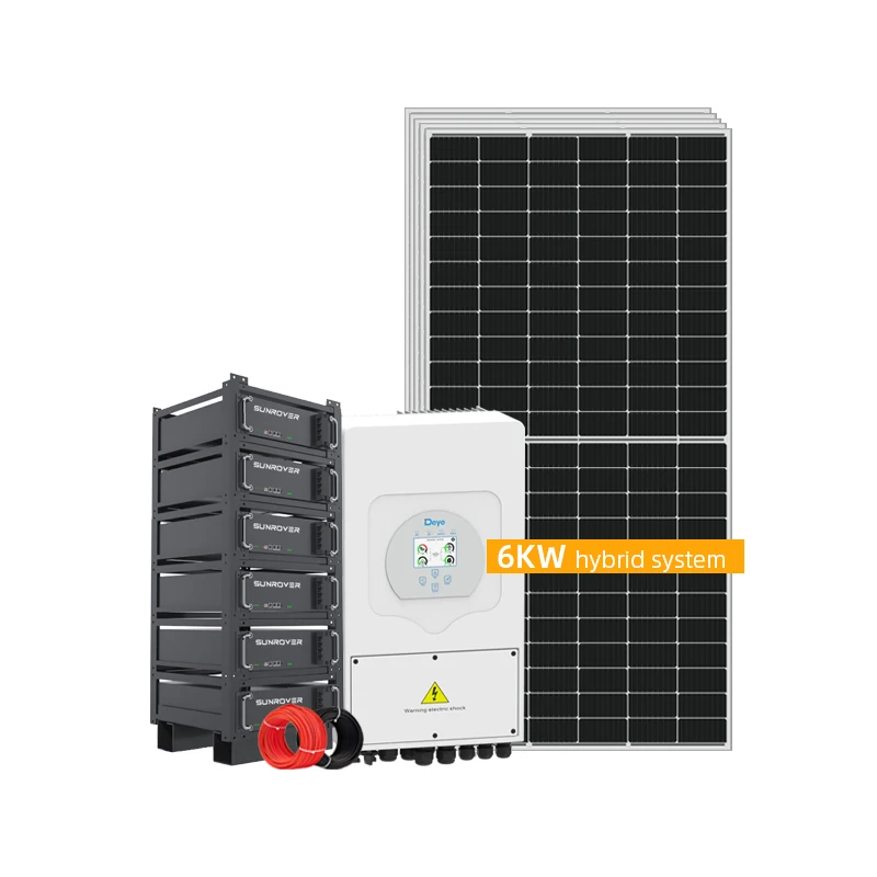 

Complete set solar energy system 6kw 8kw 10kw 12kw hybrid solar system
