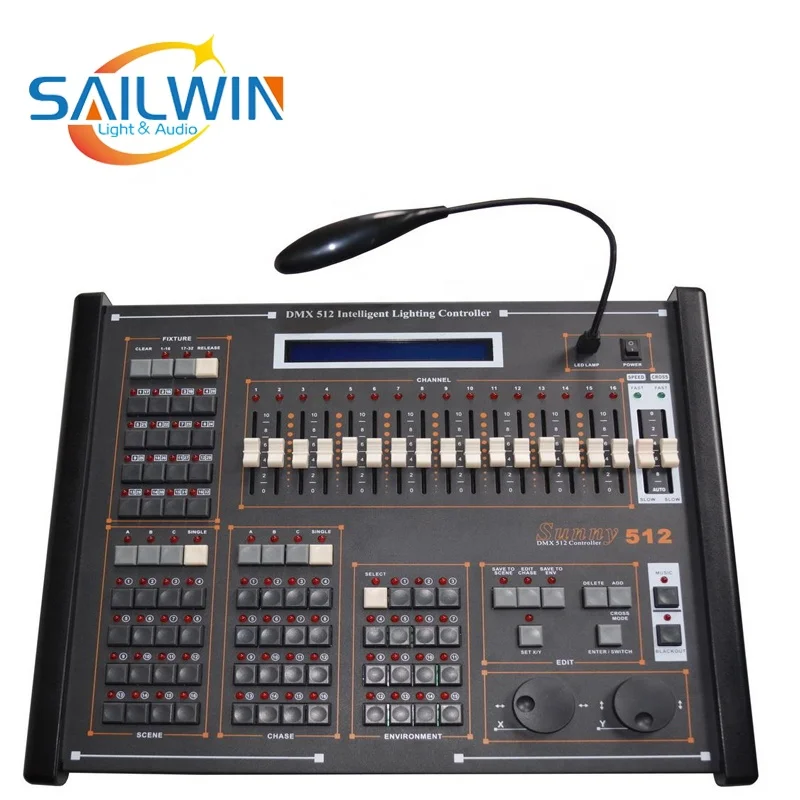 

Disco stage light Sunny 512 Console dmx512 controller manual