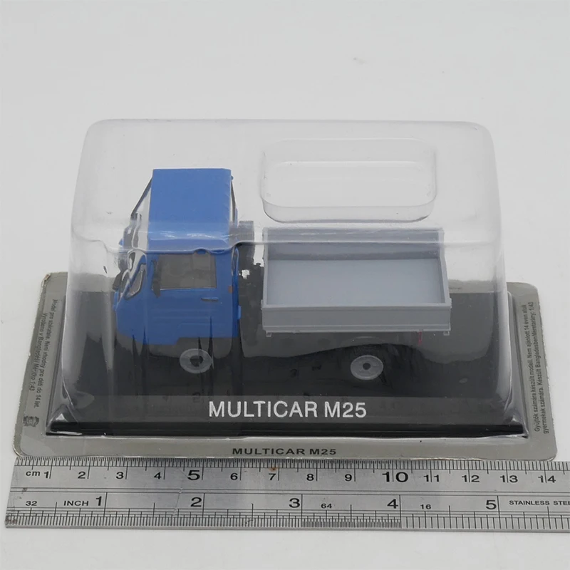 Литой под давлением масштаб 1:43 IFA Multicar M25 имитация грузовика модель автомобиля из