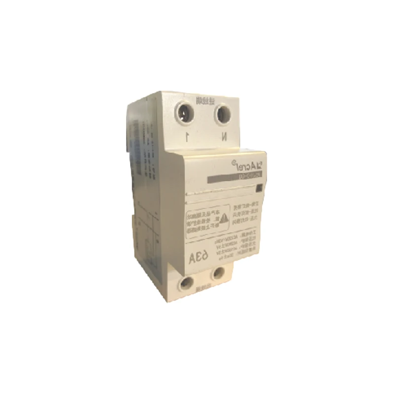 Acrel ASJ single phase 63A load Household Overvoltage protect reset relay Automatic time delay reset relay