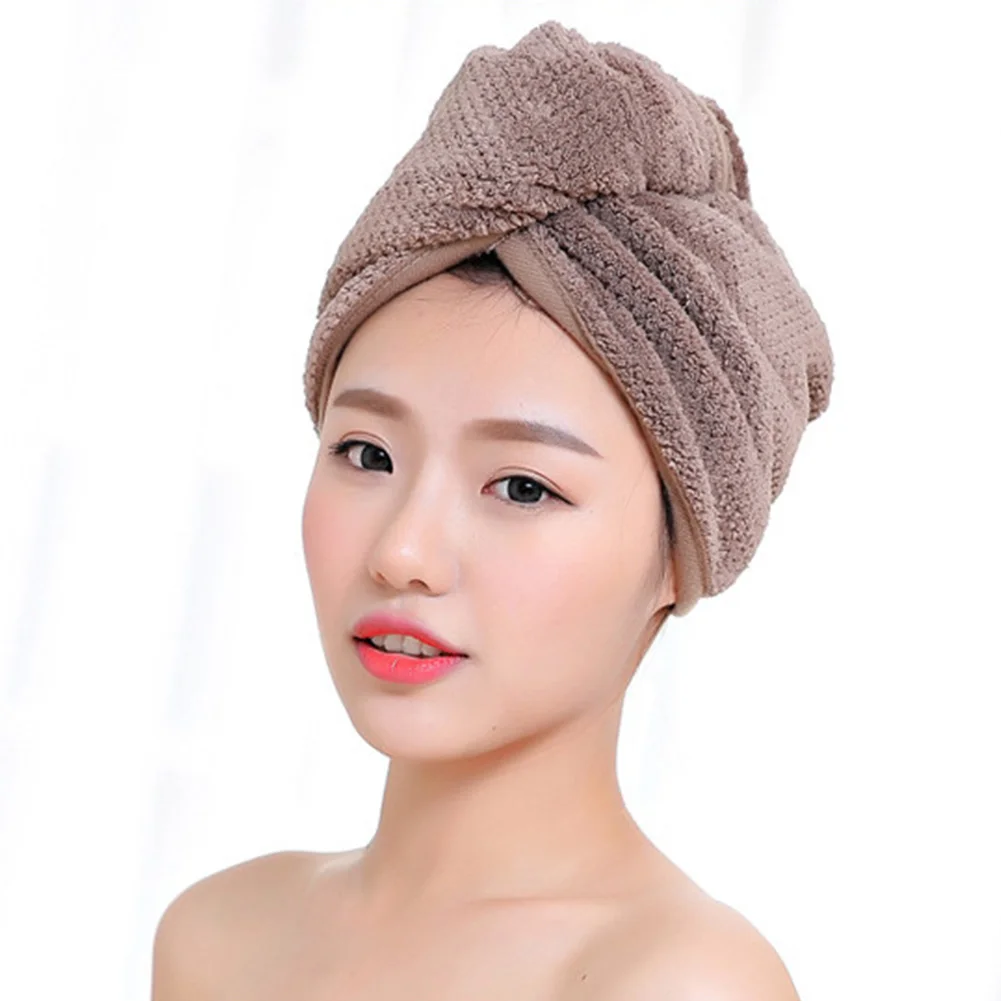 Шапка Merbau супервпитывающее мягкое женское быстросохнущее полотенце для волос