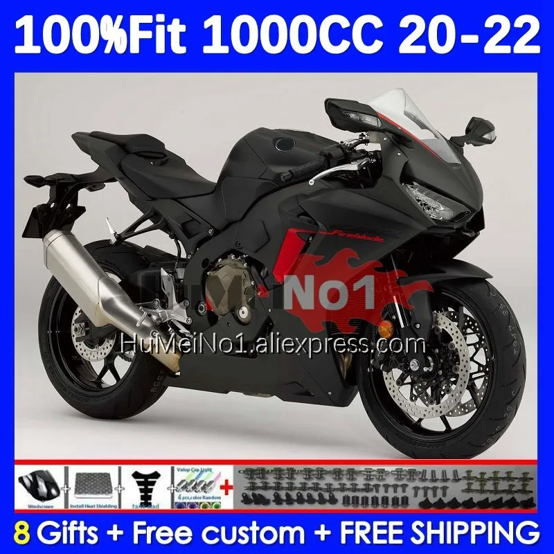 

Injection Body For HONDA CBR1000 CBR 1000 RR CC 185No.43 CBR1000RR 1000CC 1000RR 20 21 22 2020 2021 2022 Fairings Flat black