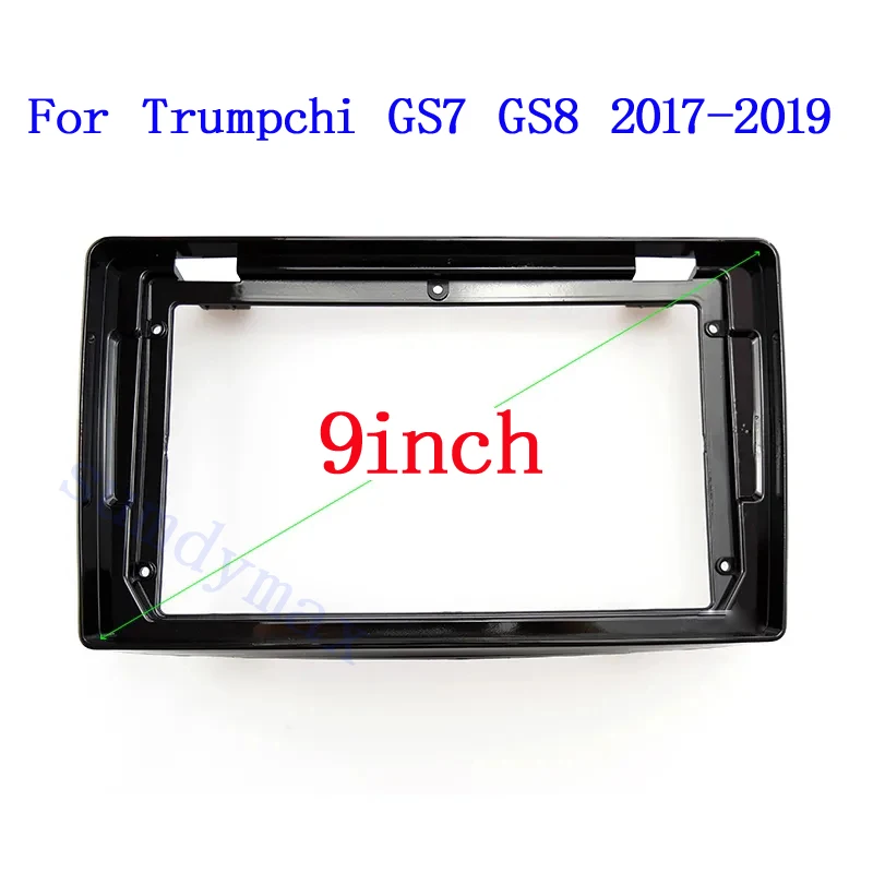 

Автомобильный радиоприемник для GAC Trumpchi GS7 GS8 2017 2018 2019 9 дюймов, рамка для панели, комплект отделки, стерео
