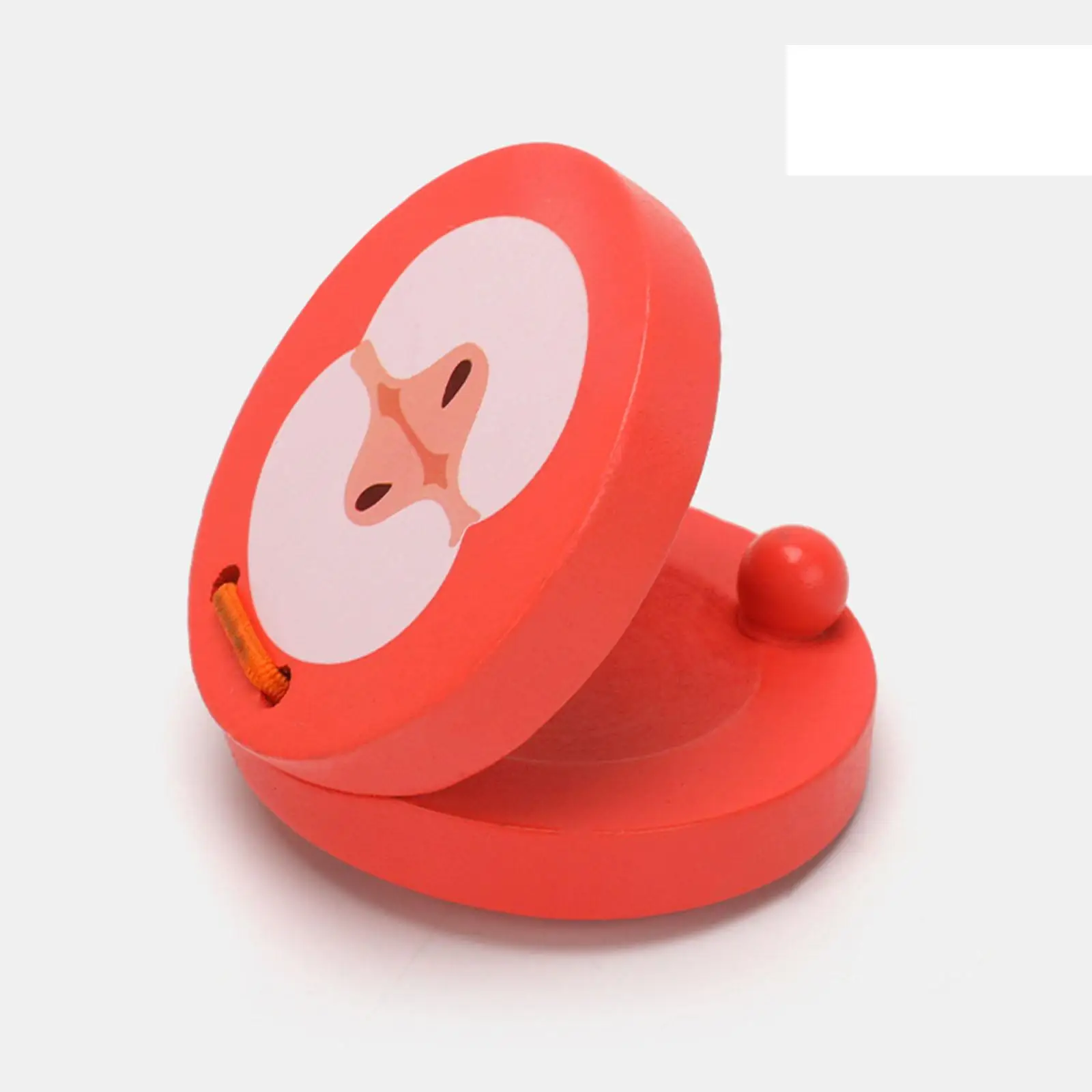 4 Pieces Finger Castanets Sensory Toy Clapper for Kids Baby Preschool