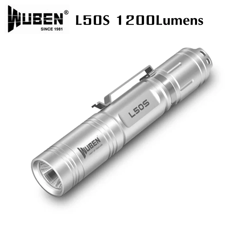 WUBEN L50S фонарик 1200 люмен