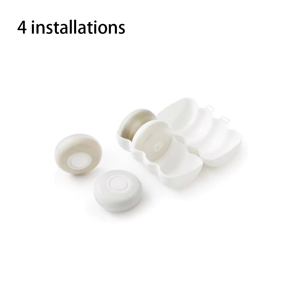 

4 Pieces Set PP Dispenser Leakproof Replacement Storage Travel Bottle