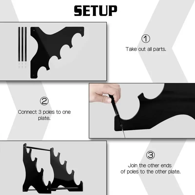 Декоративная акриловая подставка для катаны