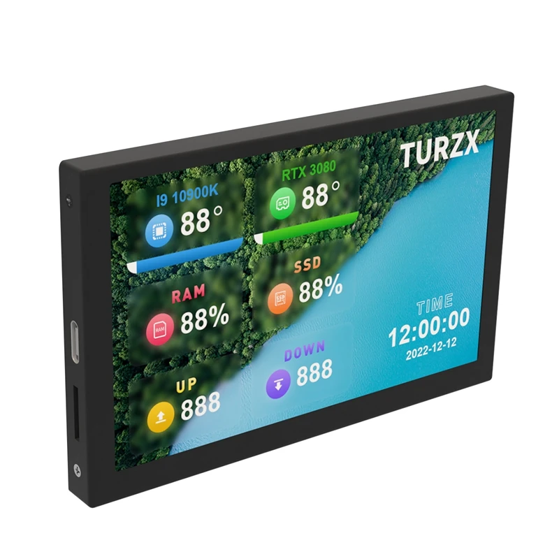 

Computer Monitoring Sub-Screen 5-Inch IPS TYPEC Sub-Screen Chassis Free Of AIDA64