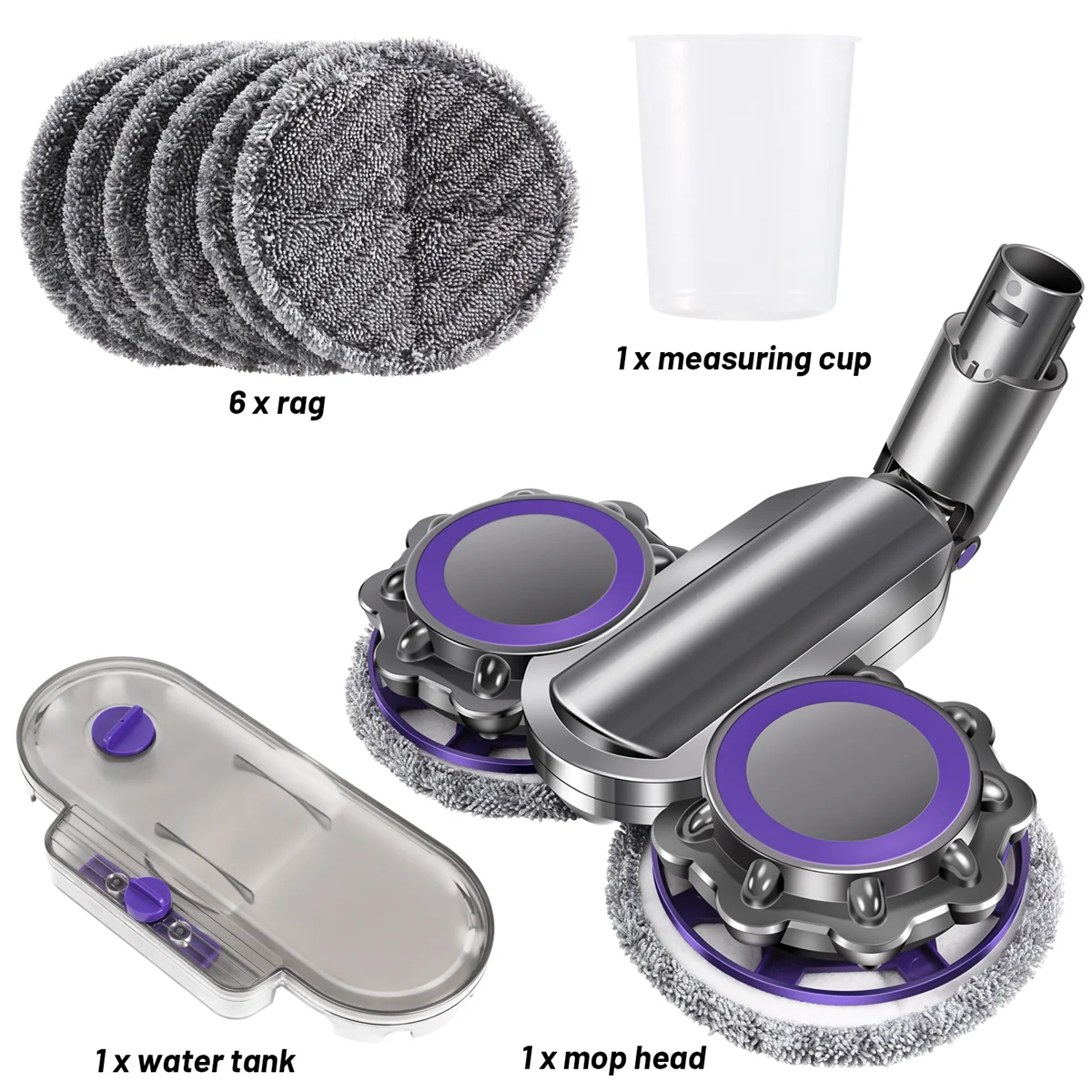 

Electric Mopping Water Attachment Compatible for Vacuum Cleaner V6 Dc58/Dc59/Dc62 Model
