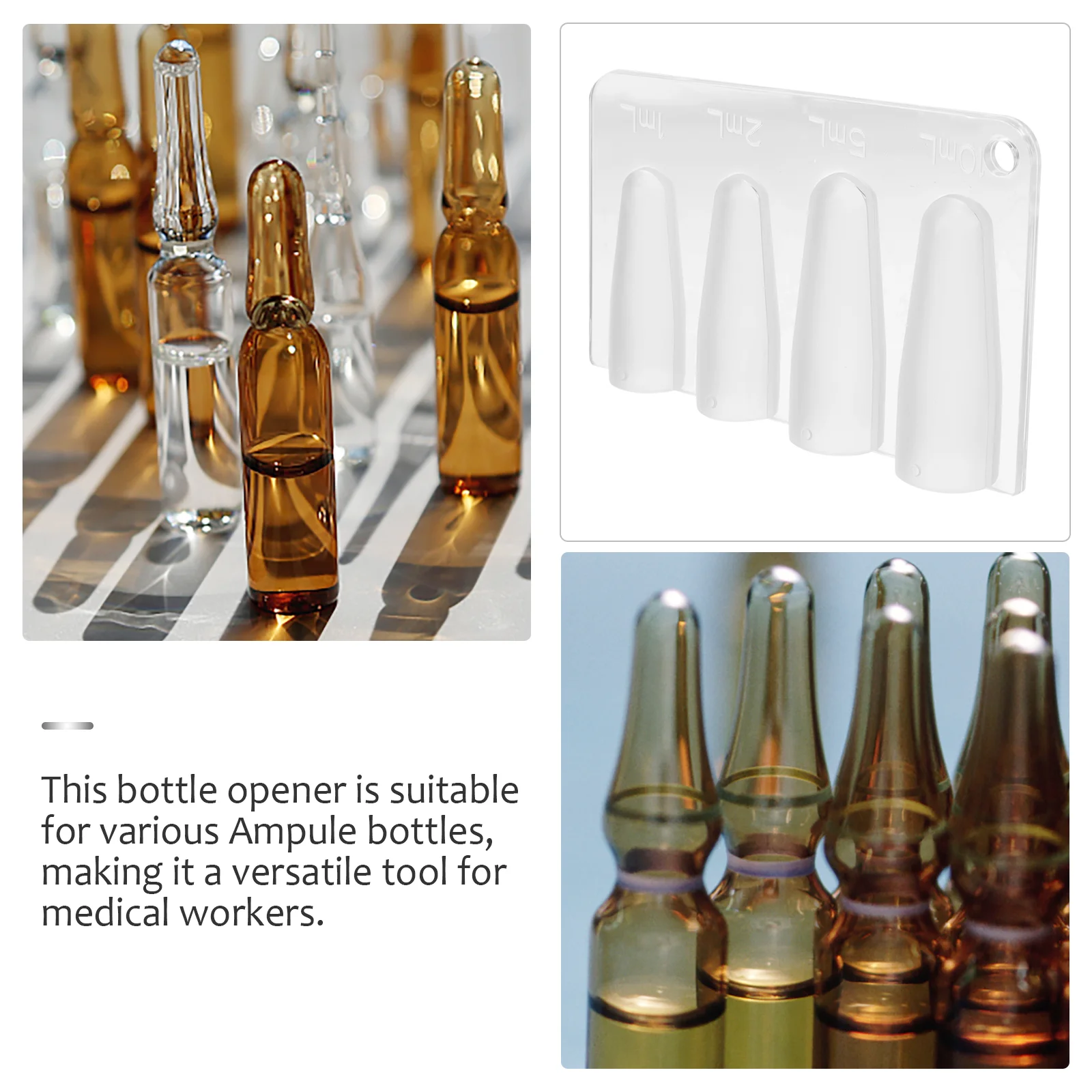 Контейнер для бутылок брелок ключей открывалка ампул аксессуары медсестры