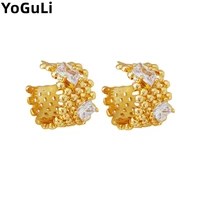 s925 needle delicate jewelry vintage statement earrings popular design high quality aaa zircon drop earrings for girl lady gifts