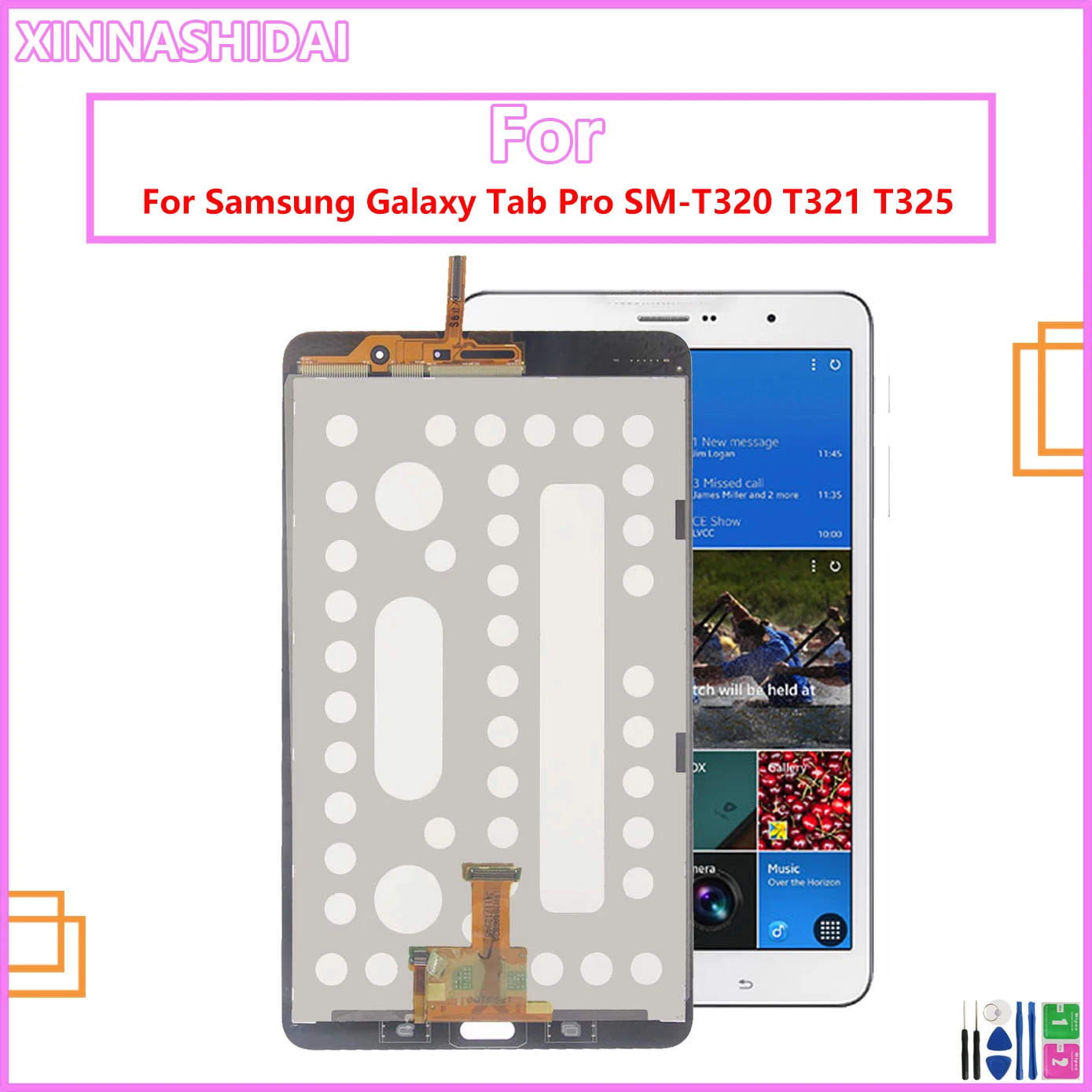 

Для Samsung Galaxy Tab Pro SM-T320 T321 T325 ЖК-дисплей для Samsung T320 T321 T325 сенсорный экран дигитайзер сменная панель