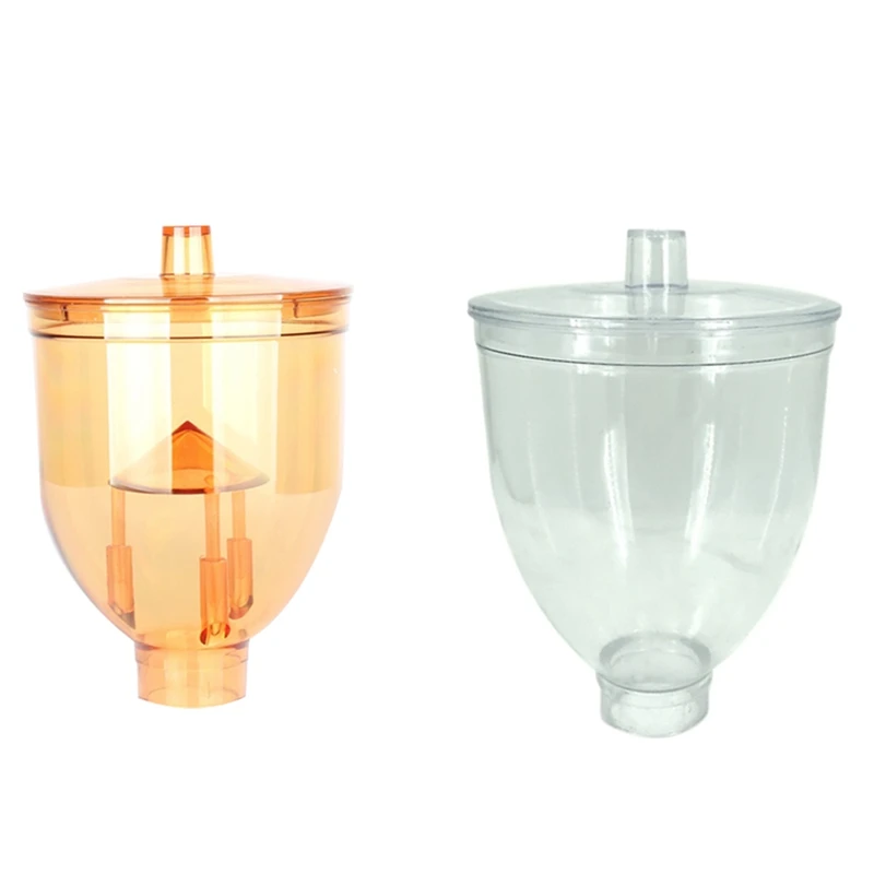 

LUDA 2PCS Coffee Grinder Part Hopper For Xeoleo N600 Machine,Prevent Jump Function,Coffee Bean Box, Transparent & Yellow
