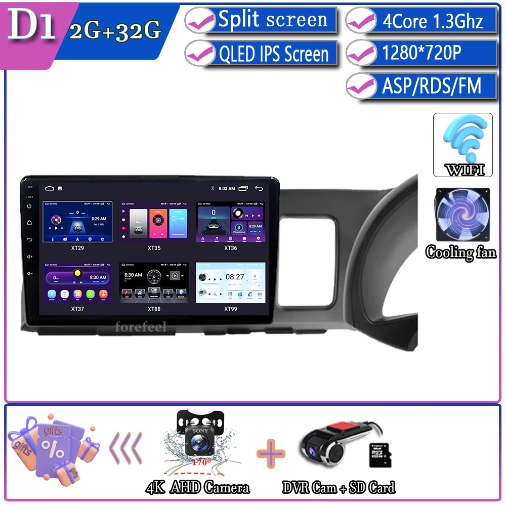 

Android 15 для Toyota Wish XE10 2003-2009 навигационный мультимедийный монитор экран GPS Carplay автомобильное радио Bluetooth DSP DVR BT WIFI