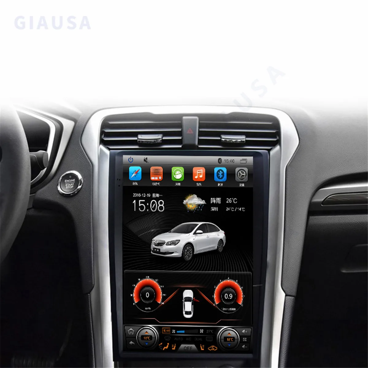 Автомобильные аксессуары Carplay Автомобильное радио Android Gps Автомобильный экран 8 +
